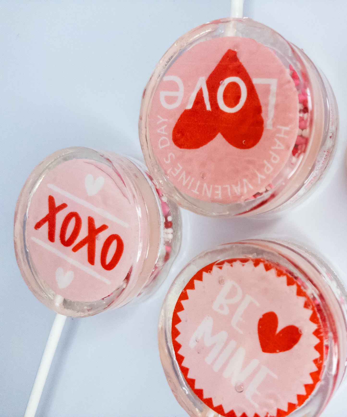 Valentine's Day Shake Lollipops