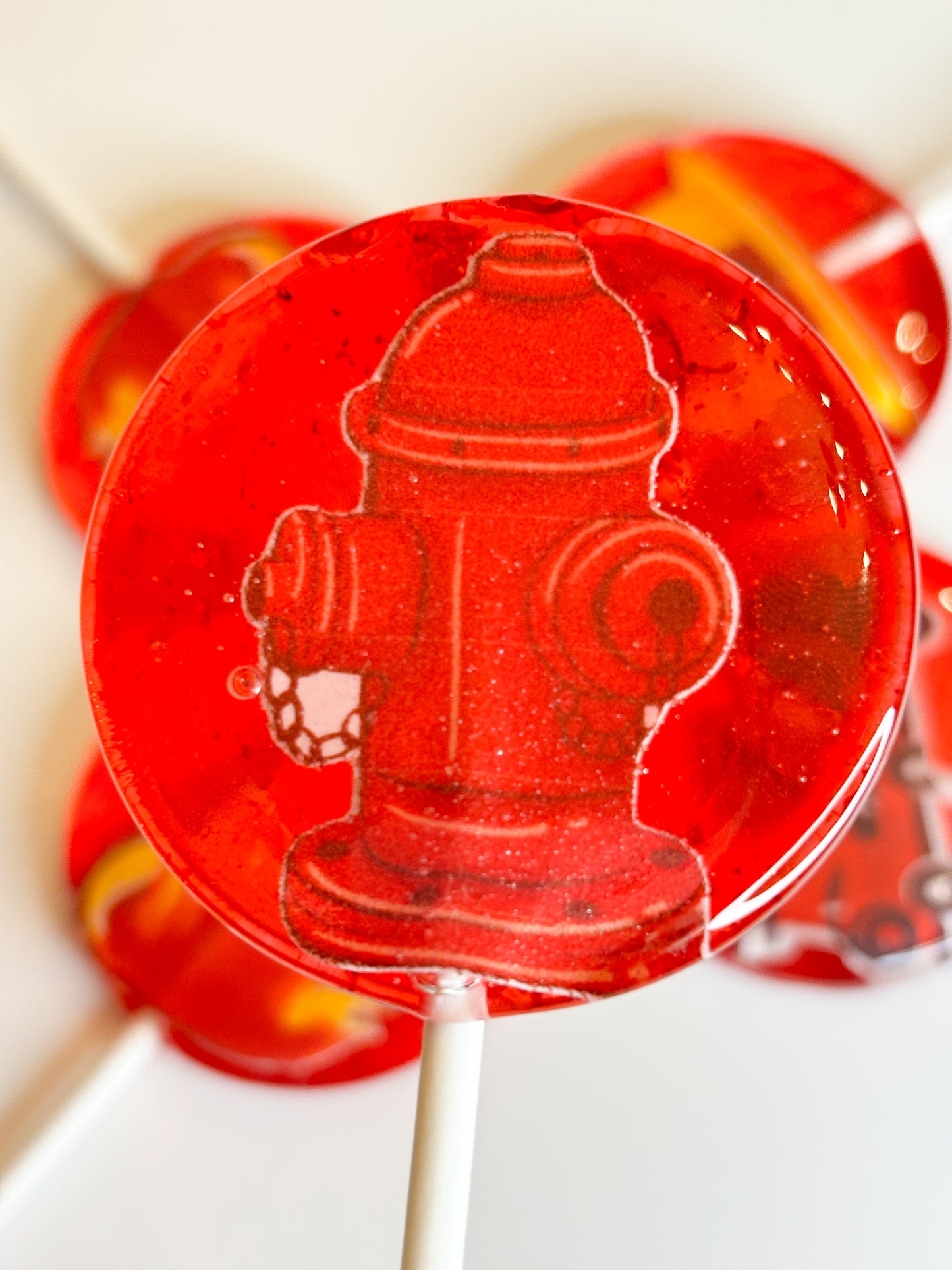 Firefighter Lollipops