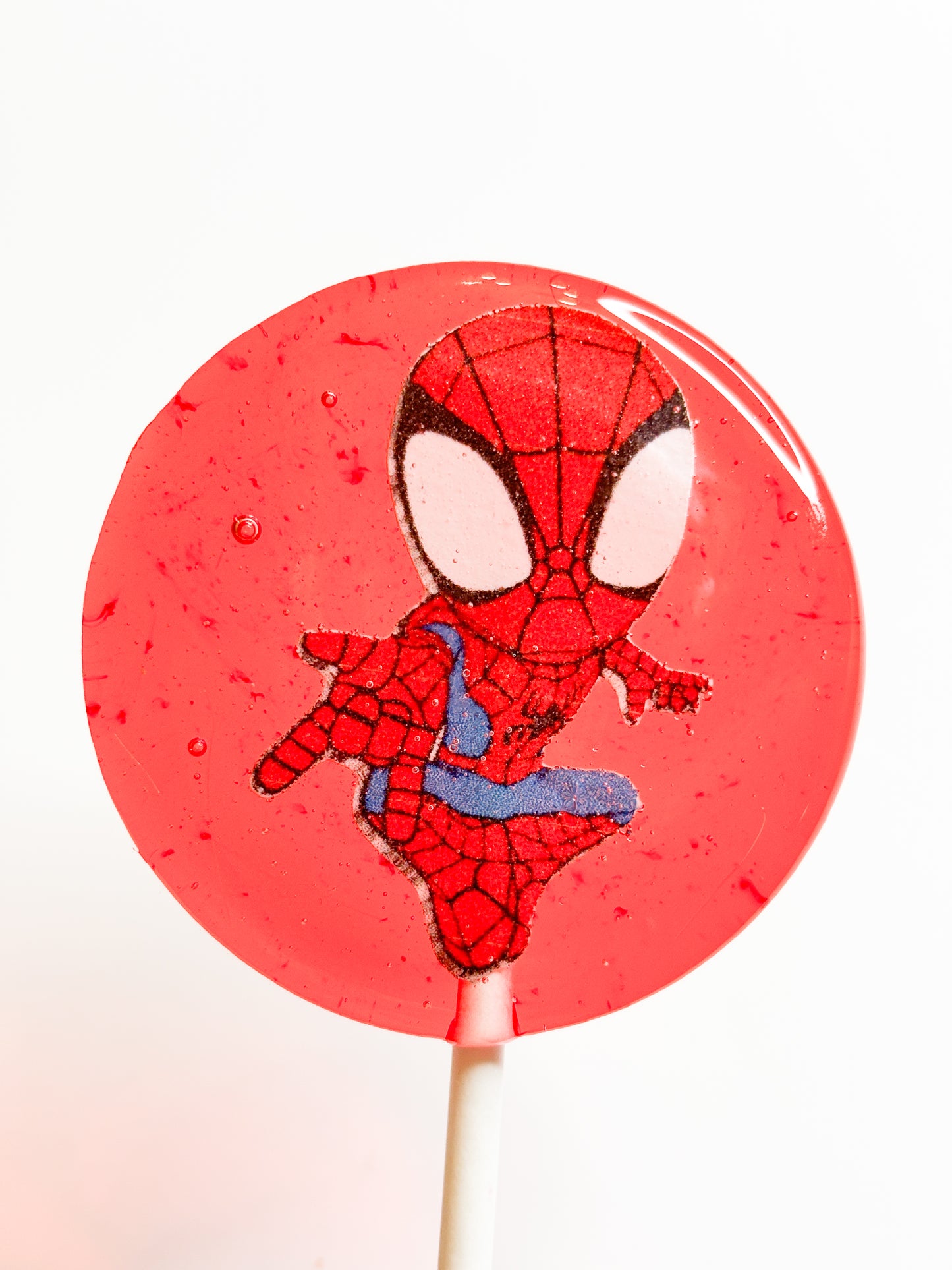 Spiderman Lollipops