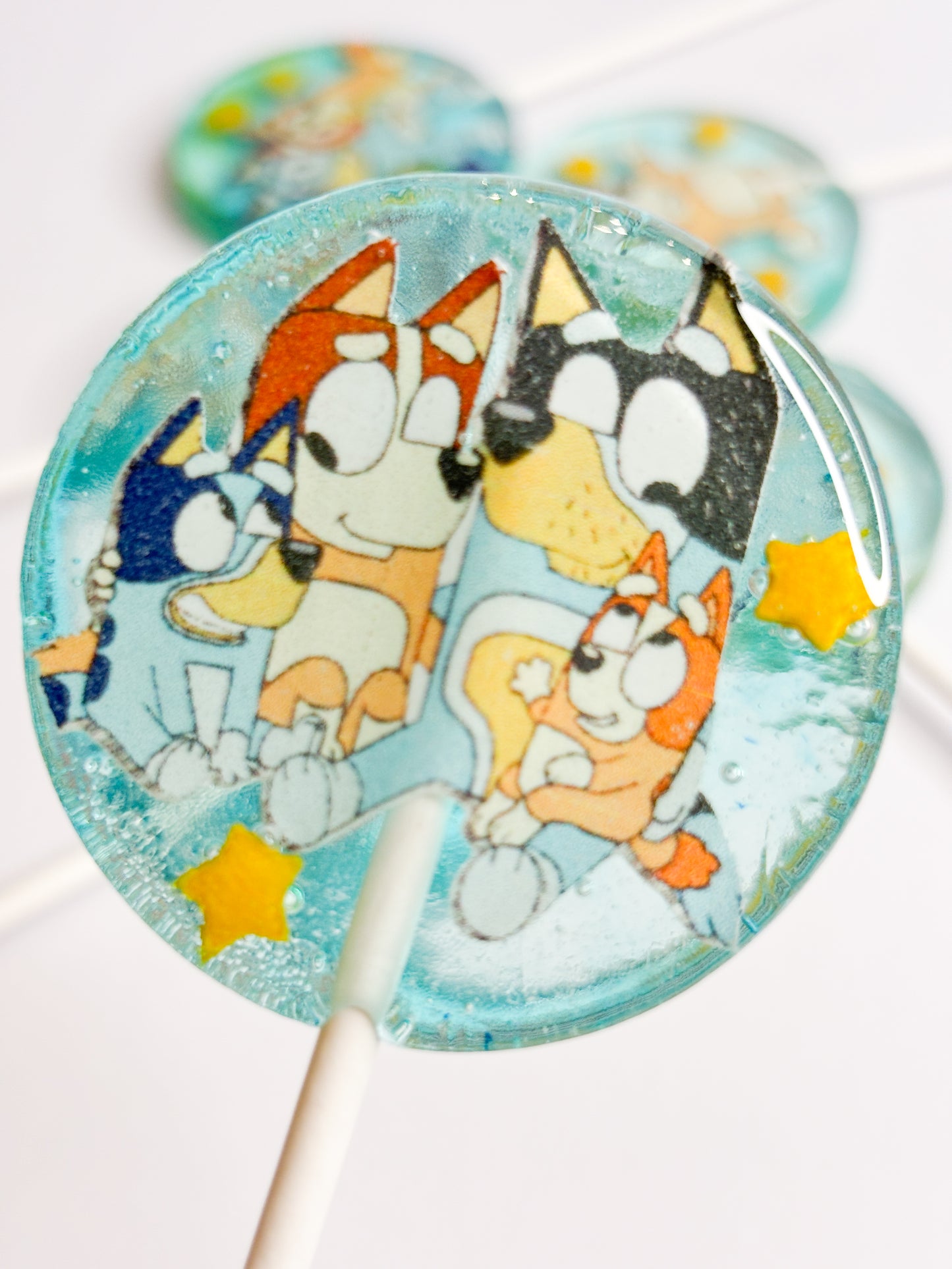 Bluey Lollipops