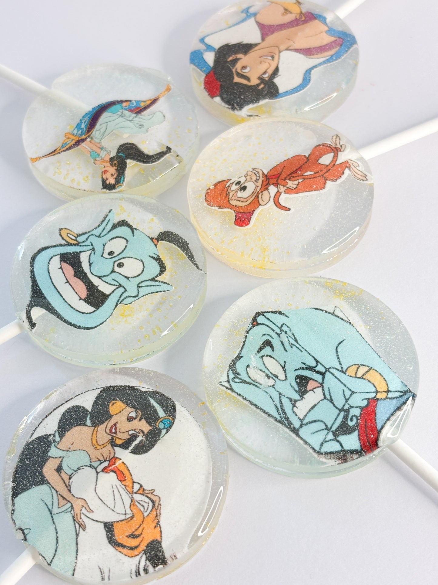 Princess Jasmine Lollipops