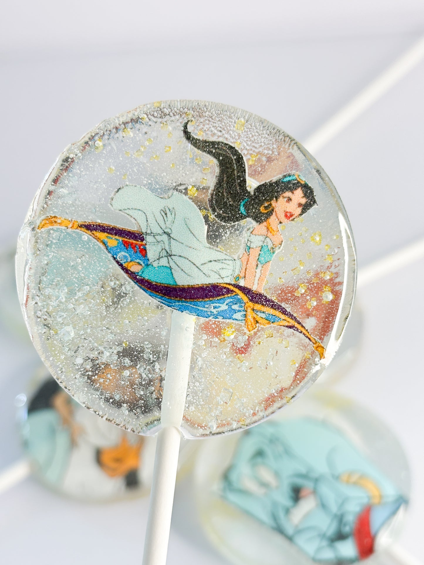 Princess Jasmine Lollipops