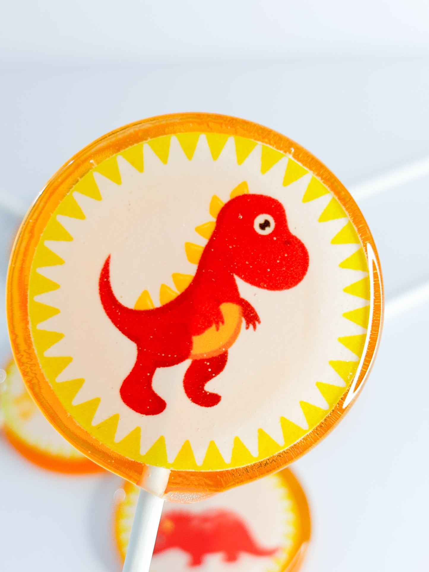 Dinosaur Lollipops