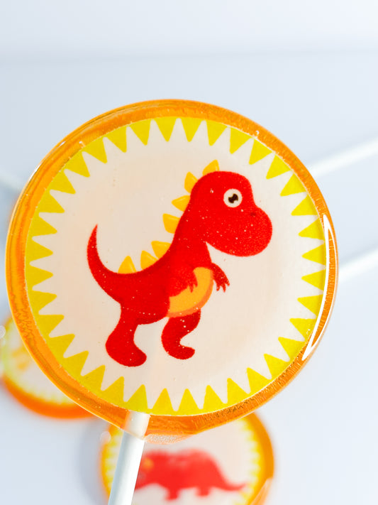 Dinosaur Lollipops