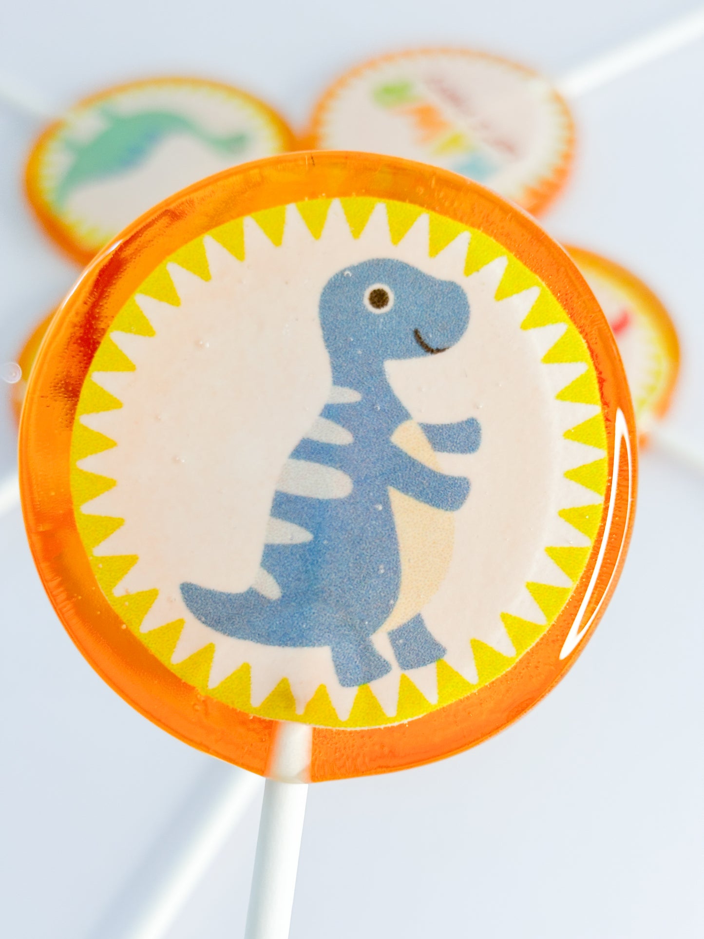 Dinosaur Lollipops