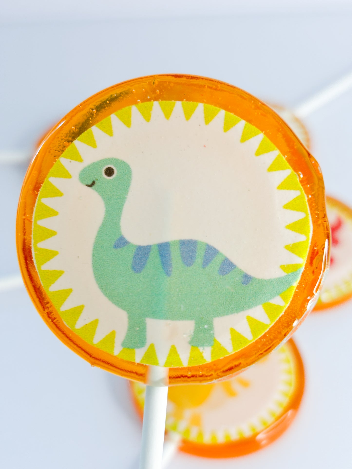 Dinosaur Lollipops